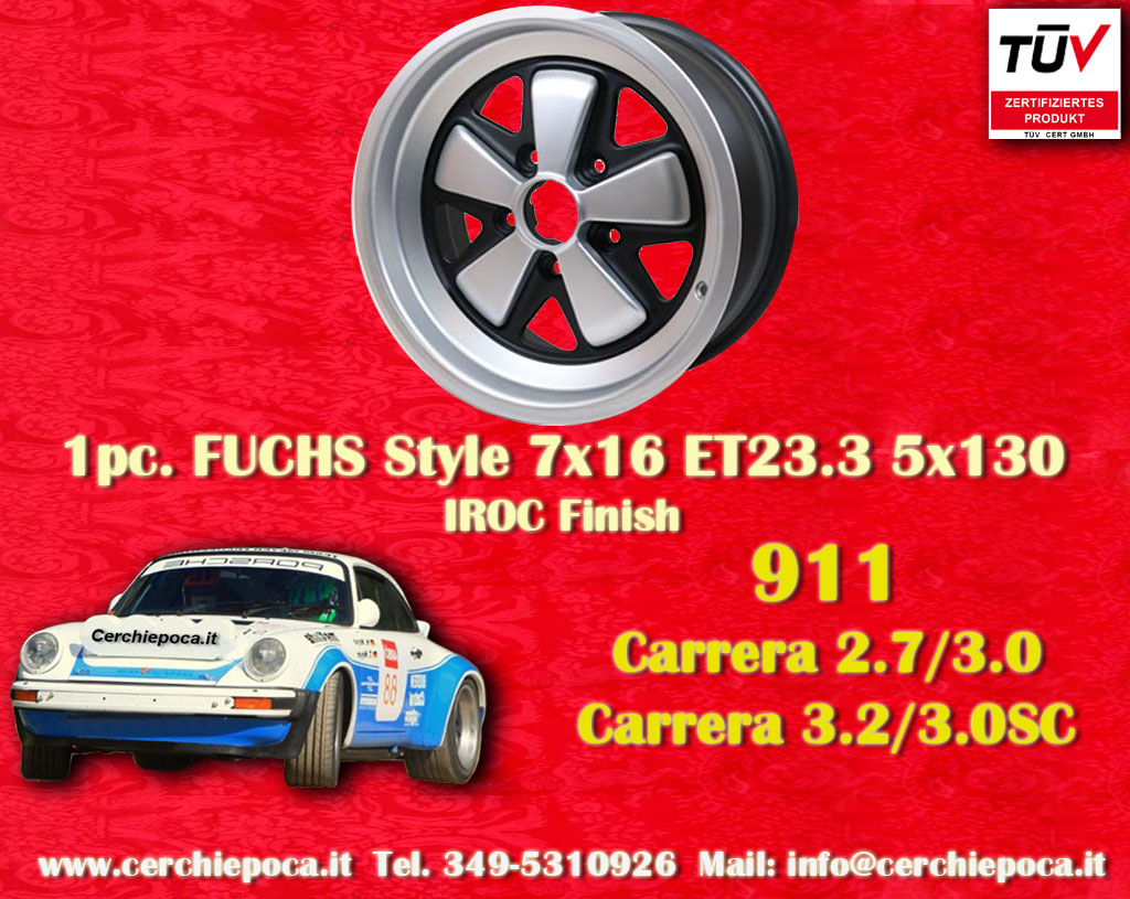Porsche Fuchs Porsche 911  7x16 ET23.3 5x130 c/b 71.6 mm Wheel