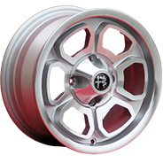 Alfa Romeo MOVE6144108sp Momo Vega Silver 6x14 ET23 PCD 4x108 wheel.php