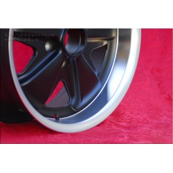 1 pz. cerchio Volkswagen Fuchs 7x16 ET23.3 5x112 matt black/diamond cut T2b, T3