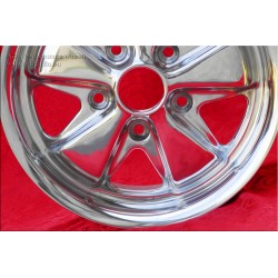 4 pcs. wheels Volkswagen Fuchs 7x16 ET23.3 5x112 fully polished T2b, T3