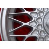 4 pz. cerchi Volkswagen BBS 7x15 ET24 4x100 silver 3 E21, E30
