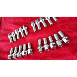 1 Set of bolts 20 pcs. M12x1,5x24 BMW / Mercedes