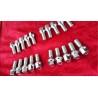 1 Set of bolts 16 pcs. M10x1,5x18 Fiat 500/126 Autobianchi Bianchina
