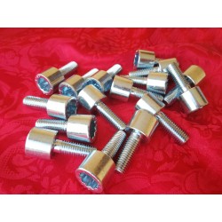 1 Set of bolts 16 pcs. M10x1,5x24 Fiat 500/126 Autobianchi Bianchina