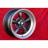 4 pcs. wheels CADILLAC,CHEVROLET Torq Thrust  7x15 ET-5 5x120.65 anthracite/diamond cut Camaro, Nova, Chevelle, El Camin