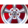 1 pc. wheel CHRYSLER,FORD Torq Thrust  8x15 ET0 5x114.3 silver/diamond cut Mustang, Falcon, Fairlane, Torino, Thunderbir