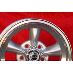 4 pcs. wheels CHRYSLER,FORD Torq Thrust  7x15 ET-5 8x15 ET0 5x114.3 silver/diamond cut Mustang, Falcon, Fairlane, Torino