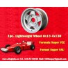 1 pz. cerchio Volkswagen Super Vee 6x13 ET3.5 4x130 silver Super Vee Formula