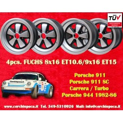 4 Stk Felgen Porsche  Fuchs...