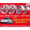 4 pz. cerchi Porsche  Fuchs 7x17 ET23.3 10x17 ET-27 5x130 fully polished 911 -1989, 914 6, 944 -1986, turbo -1989