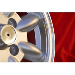 4 pcs. wheels Suzuki Minilite 5.5x13 ET25 4x114.3 silver/diamond cut 120 140 160 180,Toyota Corolla,Starlet,Carina