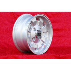 4 pcs. wheels Lancia Cromodora 6x14 ET22.5 4x130 silver Fulvia, 2000