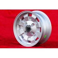 4 pcs. wheels Lancia Cromodora 6x14 ET22.5 4x130 silver Fulvia, 2000