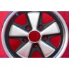 4 pcs. wheels Porsche  Fuchs 6x15 ET36 7x15 ET23.3 5x130 anodized look 911 -1989, 914 6, 944 -1986, 924 turbo-Carrera GT