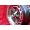 4 pcs. Rover Jensen 6x15 ET33 5x127 anthracite rims with set of nuts for Interceptor, Rover P5 P6