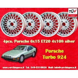 4 pcs. wheels Porsche  924...