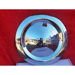 Chromed hubcap for Lancia...