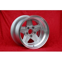 1 pc. wheel Mercedes Penta 10x15 ET-7 5x112 silver/diamond cut w107 w108 w109 Red Pig 300 SEL