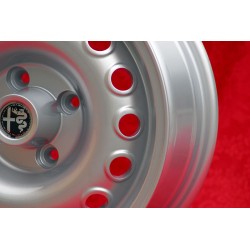 1 pc. jante Alfa Romeo Campagnolo 6.5x15 ET17 4x108 silver 105 Coupe, Spider, GT GTA GTC, Montreal
