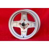 4 pcs. jantes Alfa Romeo Campagnolo 8x13 ET-4 4x108 silver Alfa Romeo 105 GT/GTA/GTC, Ford Escort Mk1/2 Capri Cortina Ta