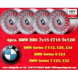4 pcs. wheels BMW BBS 7x15...