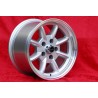 4 pcs. wheels CADILLAC,CHEVROLET Minilite 7x15 ET0 9x15 ET-12 5x120.65 silver/diamond cut Mustang V8 -1973,Falcon V8,Fai