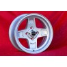 4 pcs. wheels Fiat,Autobianchi Campagnolo 7x13 ET10 8x13 ET0 4x98 silver 124 Abarth Berlina Coupe Spider 125 127 128 131