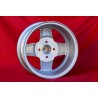 4 pcs. wheels Fiat,Autobianchi Campagnolo 7x13 ET10 8x13 ET0 4x98 silver 124 Abarth Berlina Coupe Spider 125 127 128 131