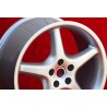 1 Stk Felge Ferrari 456, 550 8.5x18 ET42 5x108 silver 456, 550