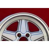 1 pc. wheel Mercedes Penta 8x16 ET28 5x112 silver/diamond cut 1986- w107 W124 W201