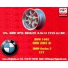 1 pc. jante BMW Minilite 5.5x13 ET18 4x100 silver/diamond cut 1502-2002tii, 3 E21