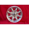 1 pc. wheel BMW Minilite 6x13 ET13 4x100 silver/diamond cut 1502-2002tii, 3 E21