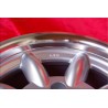 1 pz. cerchio BMW Minilite 6x13 ET13 4x100 silver/diamond cut 1502-2002tii, 3 E21