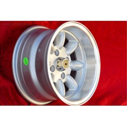 4 pcs. wheels BMW Minilite 7x13 ET-7 4x100 silver/diamond cut 1502-2002tii, 3 E21