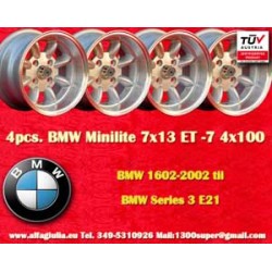 4 pz. cerchi BMW Minilite...