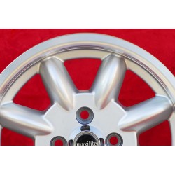 4 Stk Felgen Alfa Romeo Minilite 6x14 ET23 4x98 silver/diamond cut 124 Berlina, Coupe, Spider, 125, 127, 128, 131, X1 9