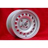 1 Stk Felge Alfa Romeo Campagnolo 7x14 ET23 4x108 silver 105 Coupe, Spider, GT GTA GTC, Montreal
