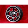 4 pcs. jantes Alfa Romeo Momo Vega 6x14 ET23 4x108 matt black/diamond cut 105 Berlina, Giulia, Coupe, Spider, GTC