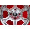 4 pcs. jantes Alfa Romeo Momo Vega 6x14 ET23 4x108 silver/diamond cut 105 Berlina, Giulia, Coupe, Spider, GTC