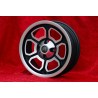 4  pcs cerchi Alfa Romeo Momo Vega 6x14 ET23 4x98 matt black/diamond cut Alfetta Alfetta GT   GTV Alfasud Giulietta 33 7