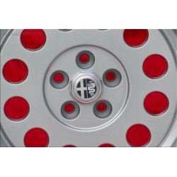 4 pcs. wheels Alfa Romeo Ronal 7x15 ET25 5x98 silver Alfetta GTV 2.5, 75 1.8T, 2.0i, 3.0i, 164, Spider-GTV Type 916