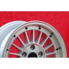 4 pcs. jantes Alfa Romeo WCHE 7x15 ET25 5x98 silver/diamond cut Alfetta GTV 2.5, 75 1.8T, 2.0i, 3.0i, 156, 164