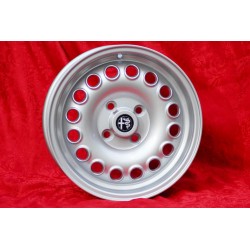 1 pc. jante Alfa Romeo Campagnolo 7x15 ET35 4x108 silver 105 Berlina, Giulia, Coupe, Spider, GTC