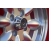 4 pcs. wheels Austin Healey Minilite 5.5x13 ET25 4x114.3 silver/diamond cut 120 140 160 180,Toyota Corolla,Starlet,Carin