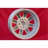 4 pcs. wheels Austin Healey Minilite 5.5x15 ET15 4x114.3 silver/diamond cut MBG, TR2-TR6, Saab 99