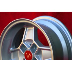 1 pc. wheel Autobianchi Cromodora CD30 5.5x13 ET7 4x98 silver 124 Berlina, Coupe, Spider, 125, 127, 128, 131, X1 9