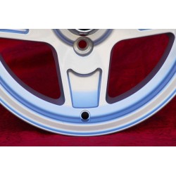 1 pz. cerchio Fiat Campagnolo 7x13 ET10 4x98 silver 124 Spider, Coupe, X1 9