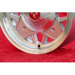4 pz. cerchi Fiat Millemiglia 5x12 ET20 4x190 silver 500,Bianchina