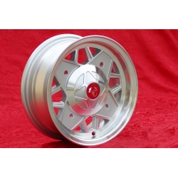 4 pcs. wheels Fiat Millemiglia 5x12 ET20 4x190 silver 500,Bianchina