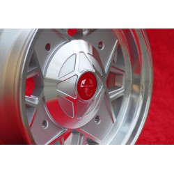 4 pcs. wheels Fiat Millemiglia 5x12 ET20 4x190 silver 500,Bianchina